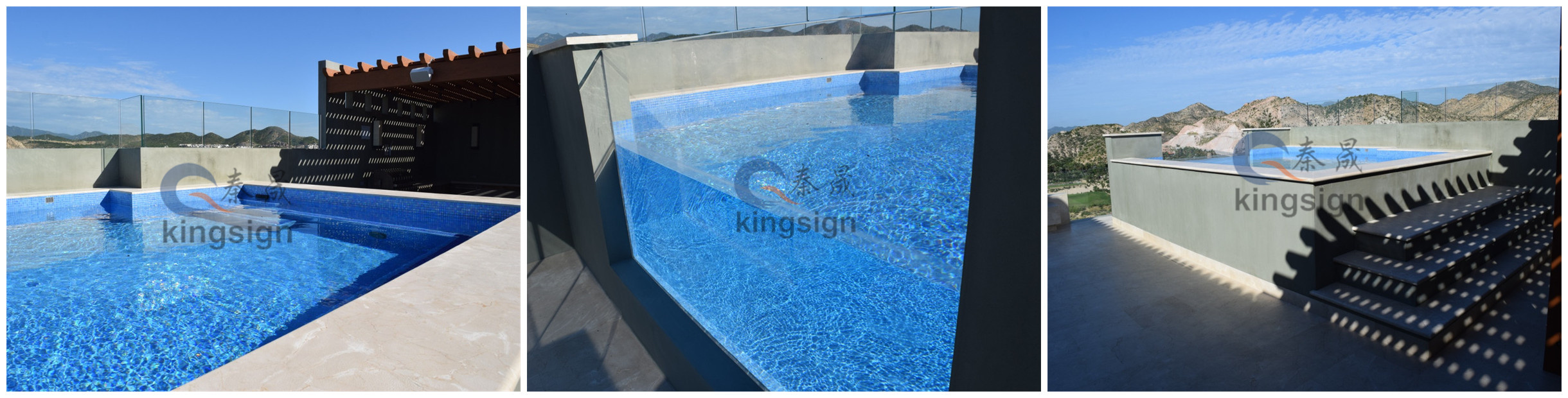 Pourquoi choisir l'acrylique au lieu du verre pour une piscine transparente ?