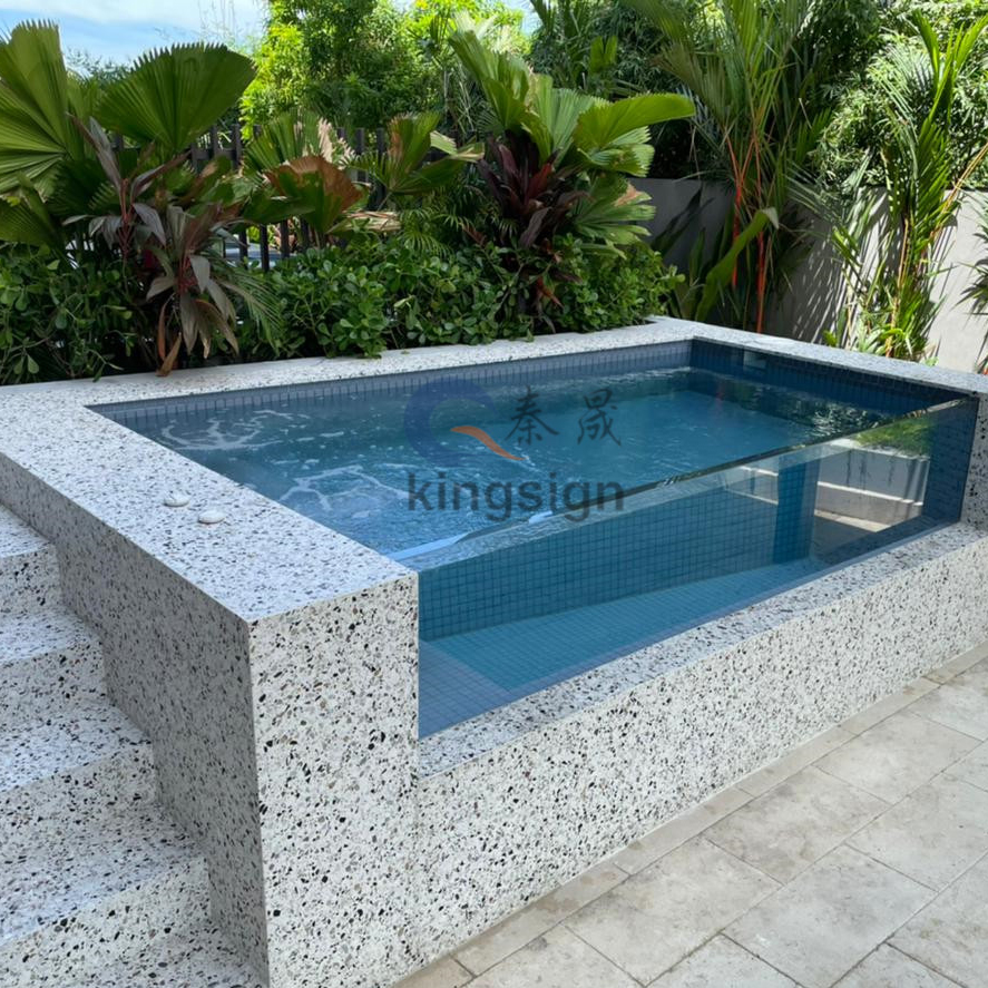 Lors de l'utilisation d'une piscine en acrylique, ces problèmes ne peuvent être ignorés !